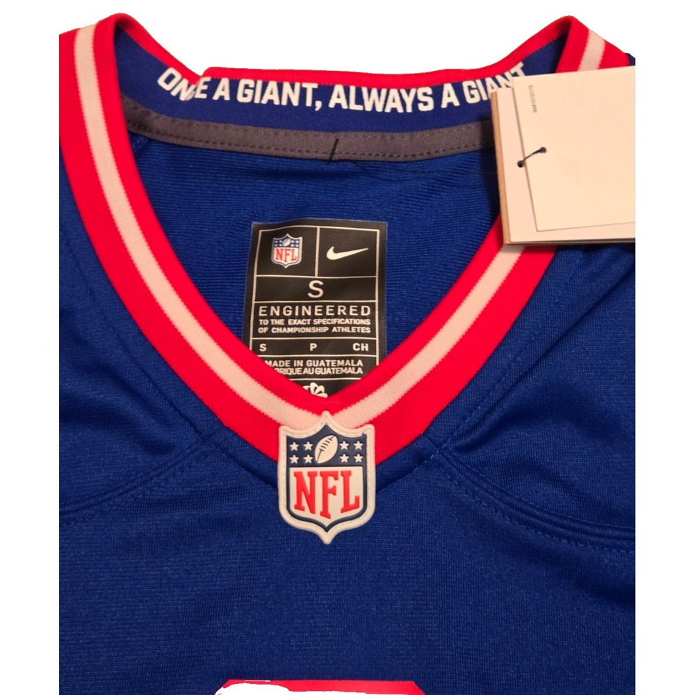Nike NY Giants Daniel Jones #8 Jersey Women's Size S‎ Royal Blue NWT - Picture 3 of 15
